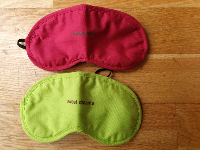Eye Sleeping masks £8 each(New,NiotUsed)