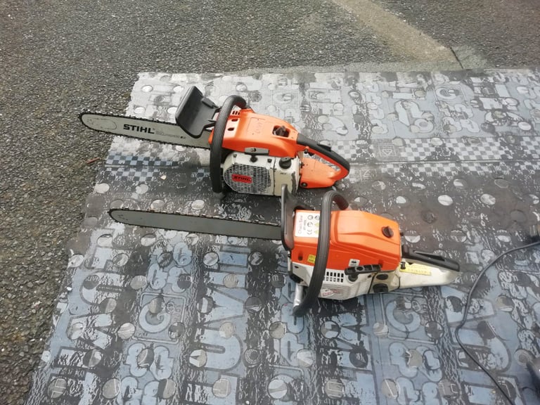2 x chainsaws