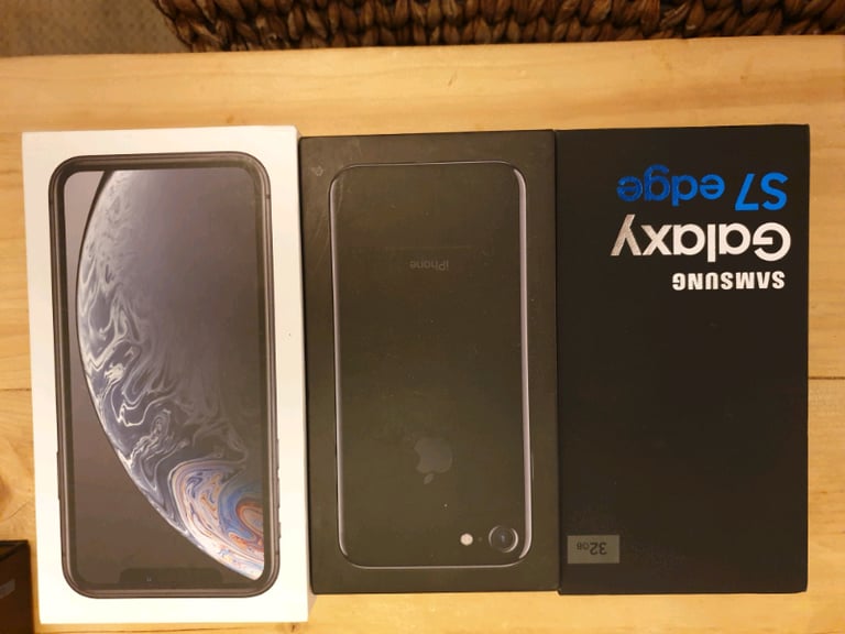 3 phone empty boxes