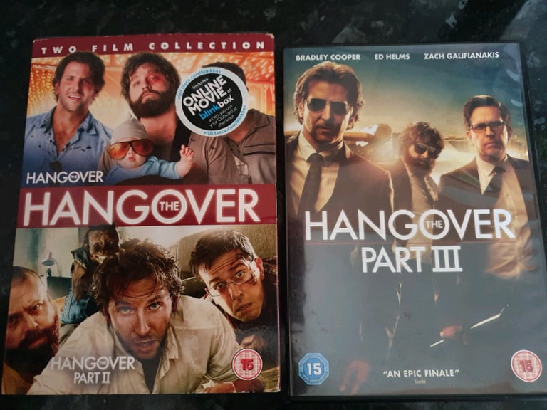 image for DVD Hangover Part 2 &Part 3- £2each