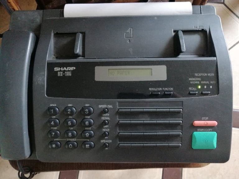SHARP UX135 FAX/PHONE/ANSWER MACHINE 