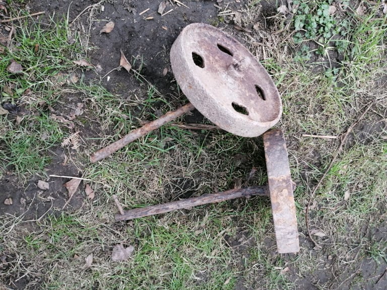 Pair of Vintage wheels  and stubs