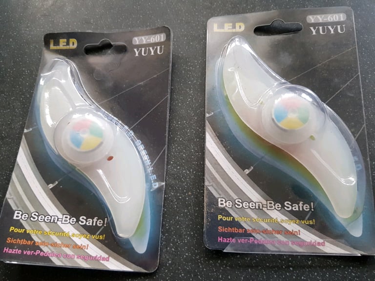 Bicycle spoke lights ...
