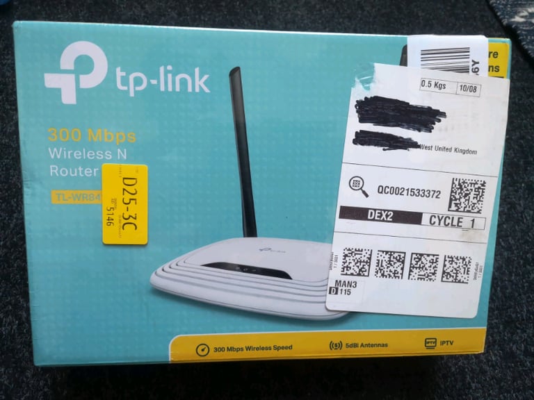NEW AND UNOPENED Wireless Router 300 mbps 