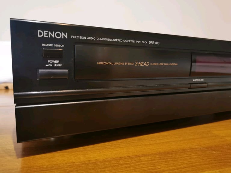 Denon DRS-810 3 head cassette deck 