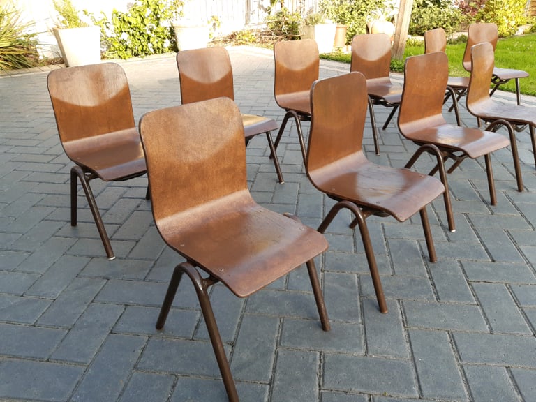 Vintage school chairs Stuff for Sale Gumtree