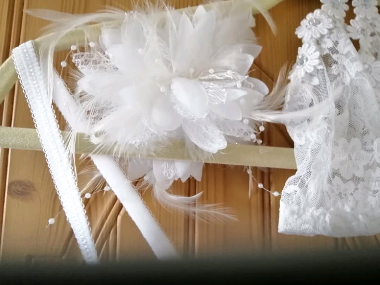 Bridal Collection Brand New Wedding Basque, Gloves. Fascinator & more