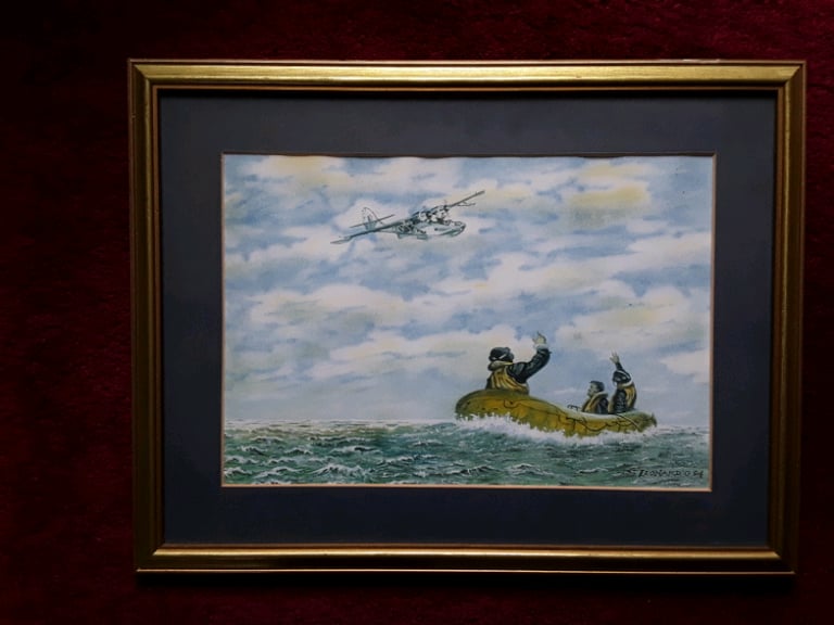 image for AIR SEA RESCUE PAINTING.
