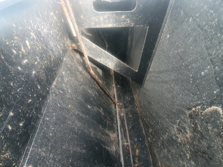 Pig hopper feed trough two available farm livestock tractor 