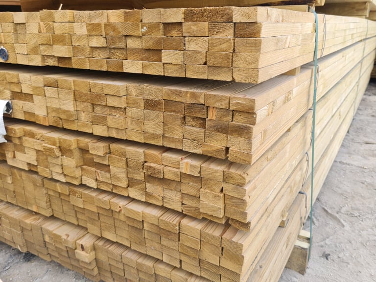 image for Tanalised Timber Lath (25mm x 38mm) - Packs of 10