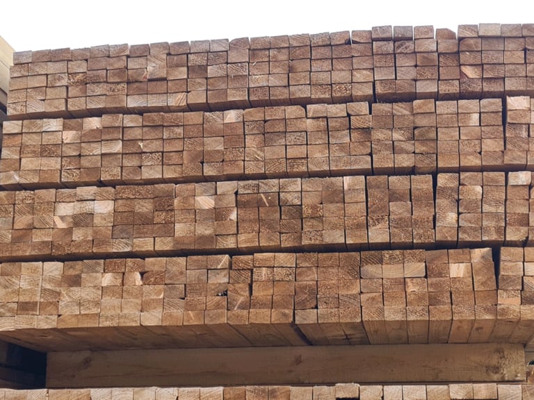 Sawn Tanalised Lath (19mm x 38mm) Packs of 10