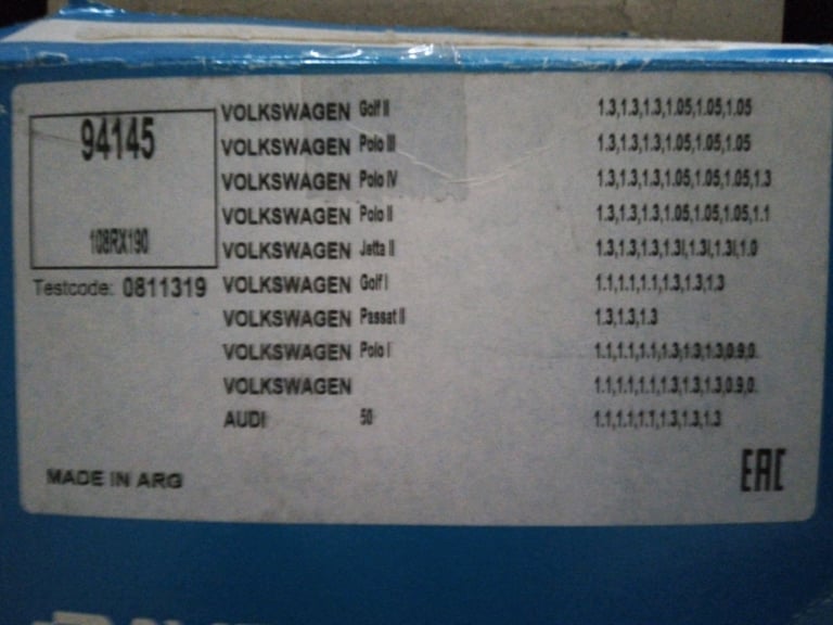 VW golf mk1 mk2  polo timing belt new ,Passat Audi 