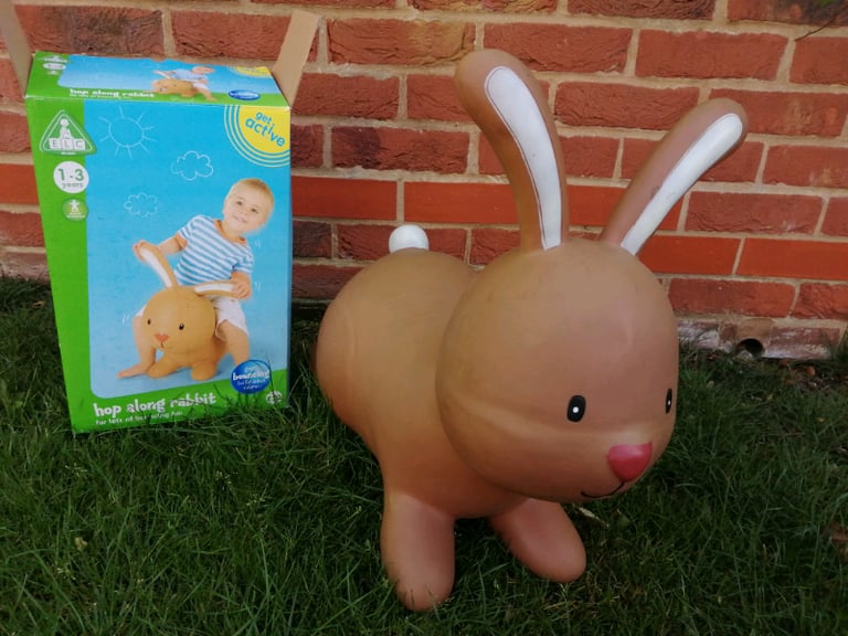 ELC hop along inflatable rabbit 