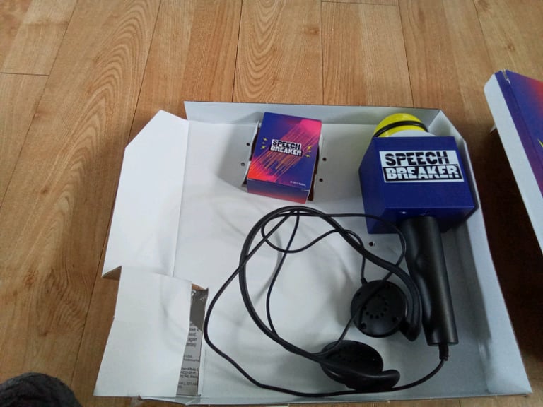 Speech breaker game