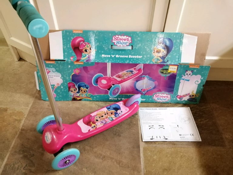 image for Shimmer & Shine scooter. Boxed & instructions. 