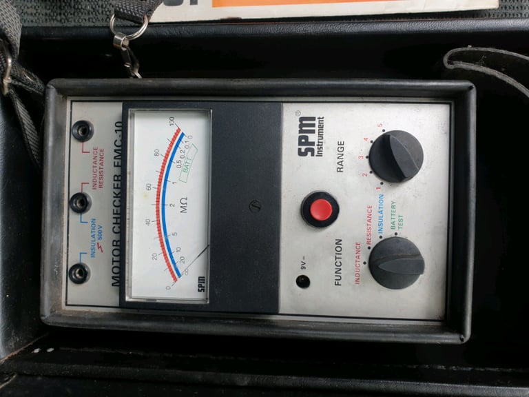 SPM Instrument motor checker EMC -10 in very good working condition 