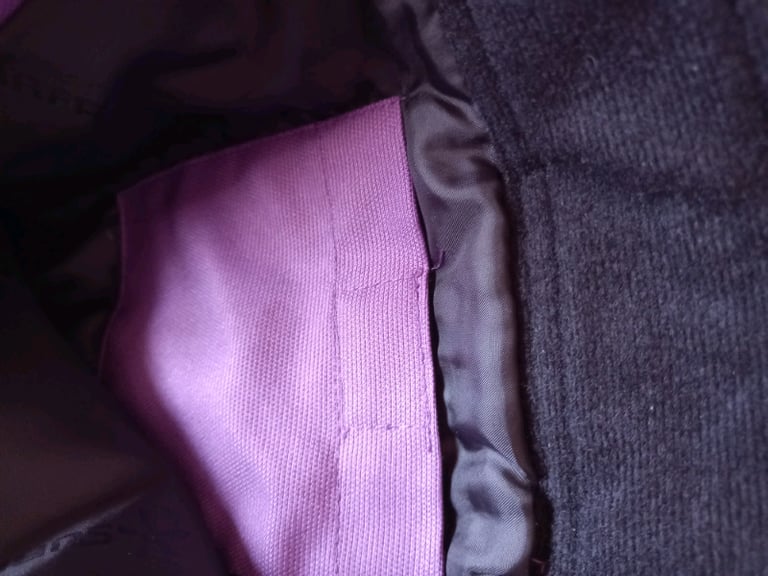 Purple surfanic salopettes