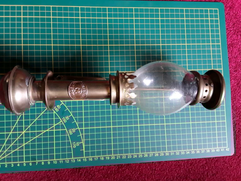 VINTAGE BRASS LAMPS x  3