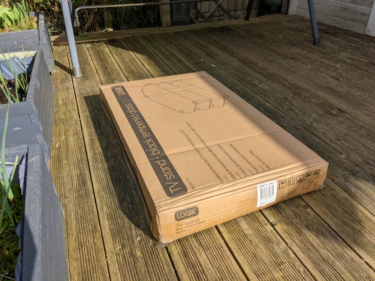 Logik Medium Tv Stand (Brand new in box, never opened)