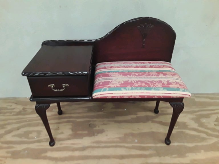 Telephone Table & Seat with Drawer