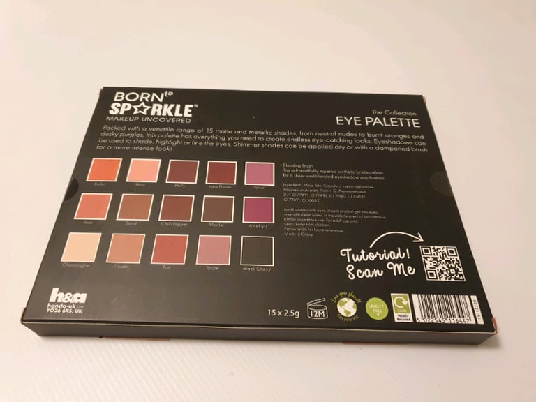 Eyeshadow palette, new sealed