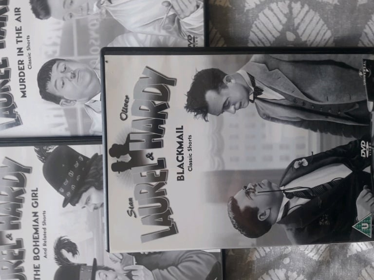 image for Laurel and hardy dvd films (3) for sale 