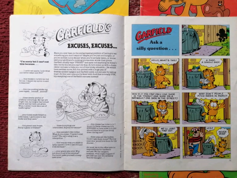 VINTAGE GARFIELD COMICS