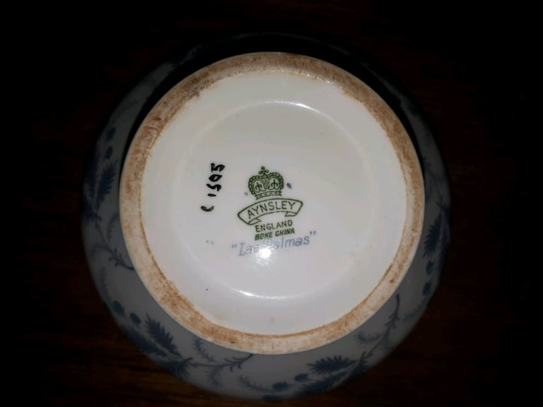 Aynsley bone china sugar bowl