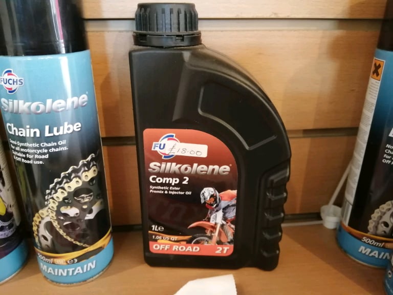 Fuchs Silkolene motorcycly oils. 
