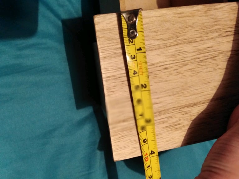 Wooden jewellery drawers with hooks