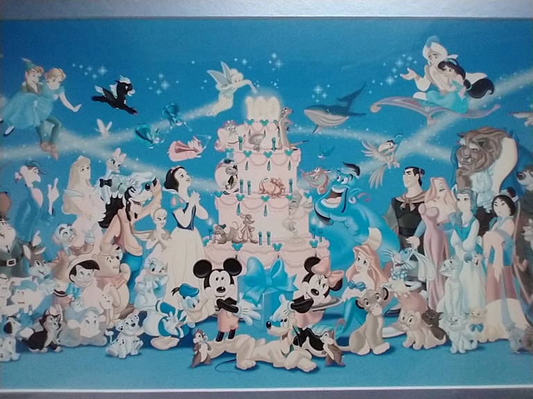Disney 100 years of magic print 
