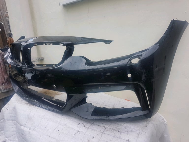 BMW 4 SERIES - F32/ F33/ F36 - FRONT BUMPER - MSPORT - GREY