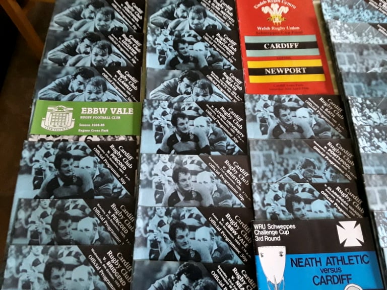 CARDIFF RFC PROGRAMMES x 72