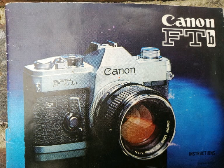 Camera Canon FTb Manual