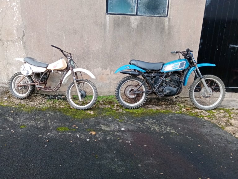 1981 YAMAHA JUNIOR MOTOCROSS ROLLING CHASSIS 