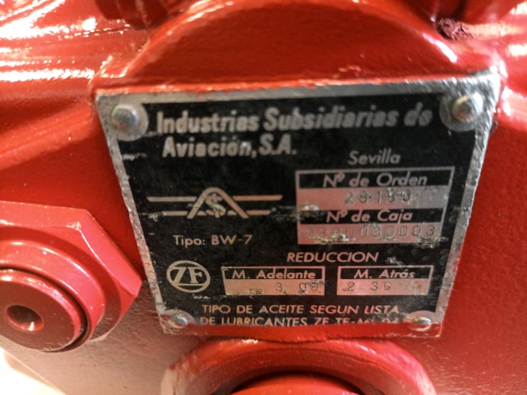 BUKH DV24 marine gearbox. 