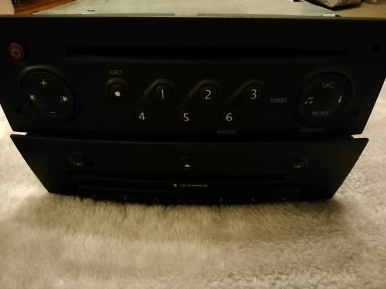 Renault Mégane, Laguna so on radio with 6 cd 