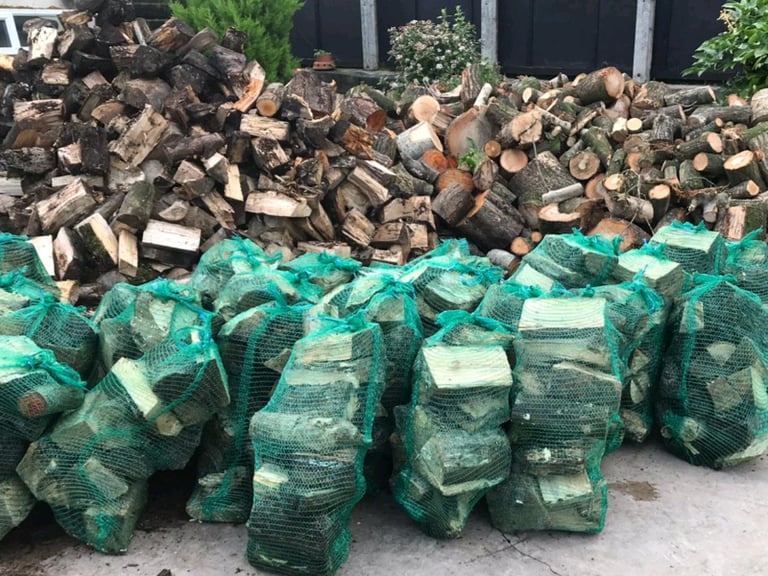 image for Firewood logs.Extra Large Bags.