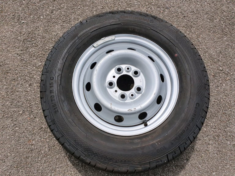 215/70/R15 c Continental van tyre and wheel brand new
