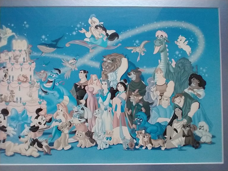 Disney 100 years of magic print 