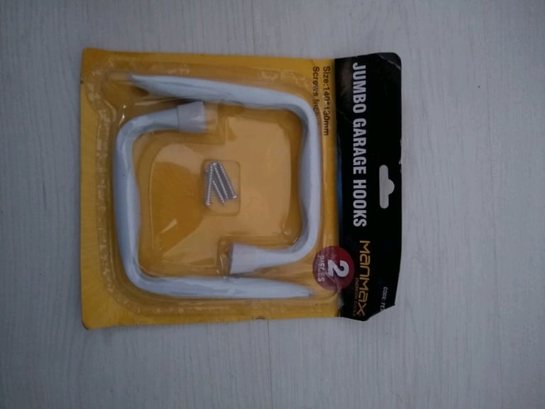 Jumbo garage hooks