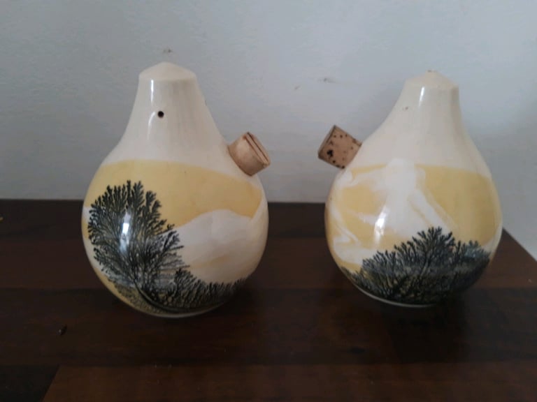 image for POOLE POTTERY SALT AND PEPPER POTS 