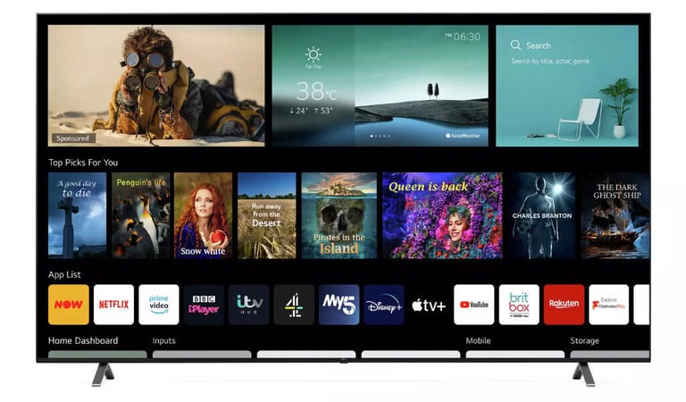 image for LG 82UP80006LA 82 Inches Smart 4K Ultra HD HDR LED TV(New with Manufacturer's Warranty)
