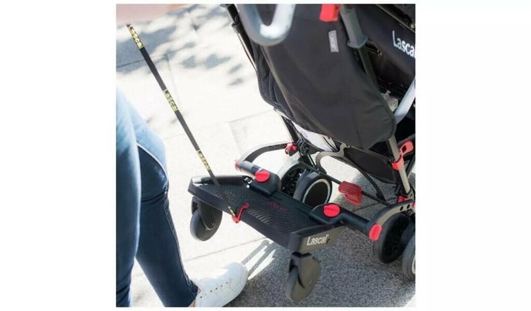 Lascal Buggy Board mini Black for parts missing parts please ask for latest picture 