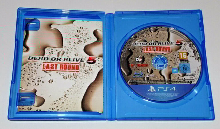 SONY PLAYSTATION PS4 GAME DEAD OR ALIVE 5 LAST ROUND PAL TECMO LAST FIGHT MULTI*