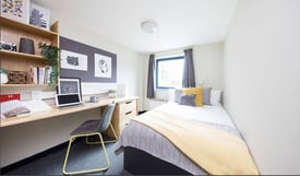 STUDENT ROOMS TO RENT IN NEWCASTLE. STUDIO WITH PRIVATE ROOM, BATHROOM, KITCHEN, UNDERBED STORAGE