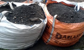 SOIL FREE. 3 TONNE BAGS OF UNSCREENED SOIL FREE TO COLLECTOR.