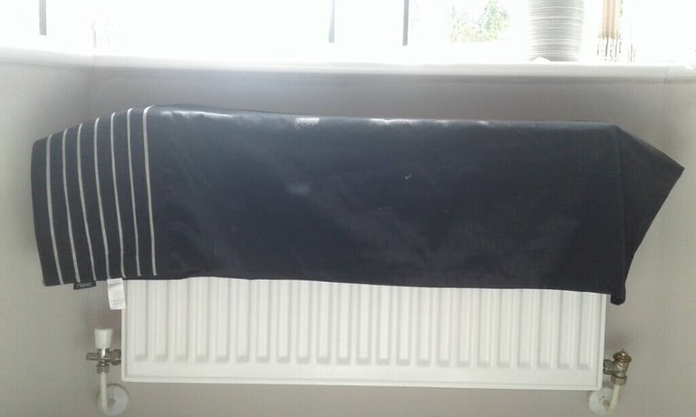 Next Black & Silver Trim Table Runner