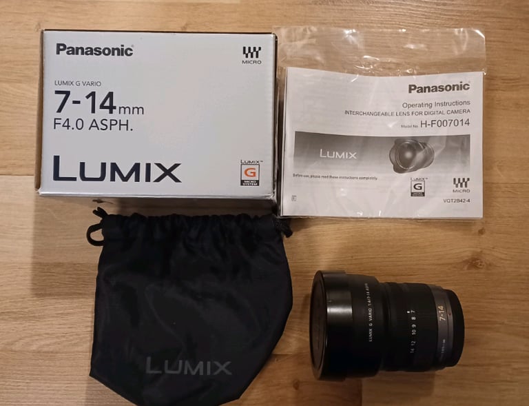 Panasonic Lumix 7-14mm f4 Wide Angle Lens