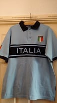 BNWT Italia Embroidered Football Polo Shirt XL